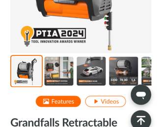 Power washer for the previous post