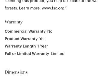 Brand new coffee table in the box never opened with the matching dining table. Asking $350 for the coffee table.