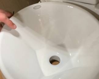 Cast iron Kohler vessel sink. Asking $175 brand new.