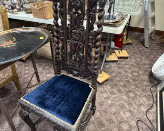 Carved Jacobean Chair