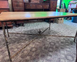 Detail of Wrought Iron Base