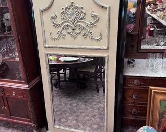 Painted Trumeau Mirror
