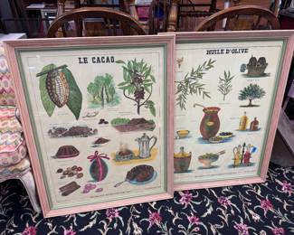 Large framed posters