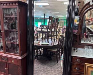 Full Length Framed Decorator Mirror