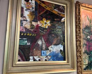 Large k. Paul giclee on canvas 