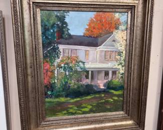 Original Ginnie Higgenbotham oil painting