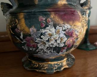 Victorian painted bowl