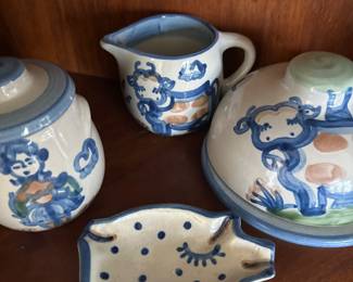M A Hadley pottery
