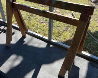 Sawhorse set
