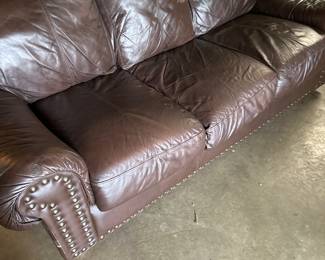 Leather sofa
