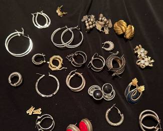 Lots of earrings