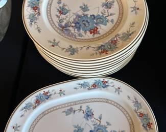 Vintage Noritake Versatone Bleufleur china