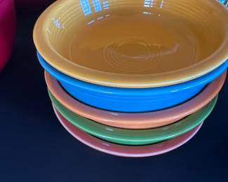 Fiesta Ware dishes