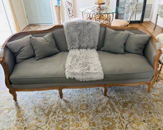 Check out this aerial shot of the sofa.