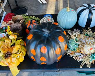 Designer pumpkins.  Why not?