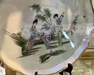 Vintage/Antique Chinese Bone China Tray