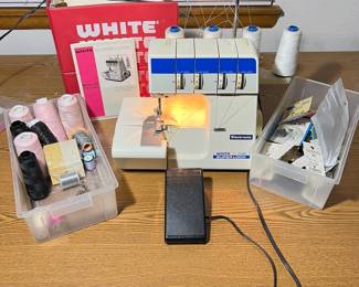 White brand 743-D  sewing machine