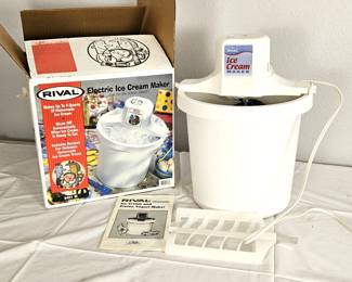 Unused Rival Ice Cream Maker