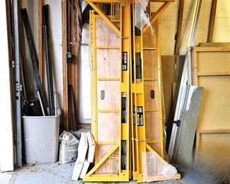  Brand New Franklin Heavy Duty Scaffold 900 Pound Capacity w/ Optional Wheels/Casters - Model 63050