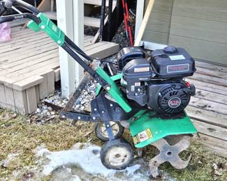 Rally Brand Heavy Duty Tiller with Chain Drive - 5 HP