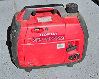  Honda EU2000i Inverter Generator - Gas Powered - with Video