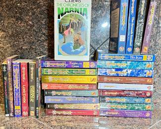 Vintage dungeons and dragons, Plus Narnia collection