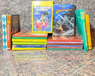 Indiana Jones, and more book lot