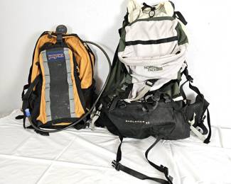 The North Face Hiking Back Pack w. Carbon Fiber Frame