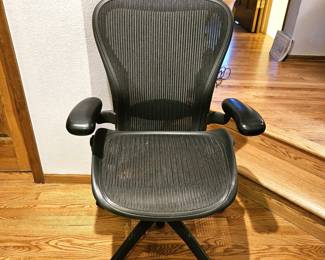 Ergonomic office chair High Quality with 19" Seat Width and Lots of Adjusting Bars - 5 Wheel Legs for Additional Support
