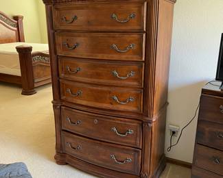 Wynwood Tall boy, six drawer dresser