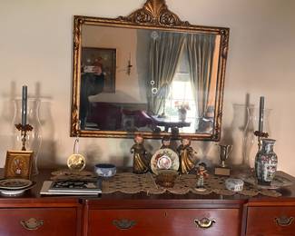 Antique Framed Mirror