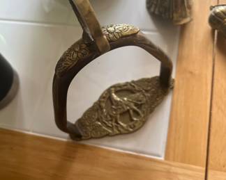 brass stirrup