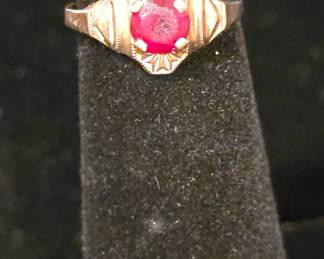 10k vintage gold ring 