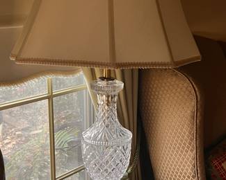 Crystal Base Lamp