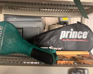 tennis racquets