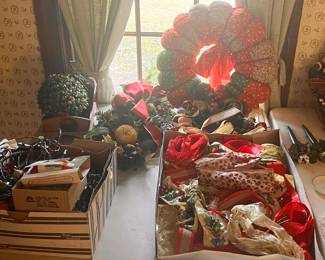 Christmas lights and accessories