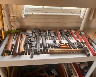 hammer and pipe wrenches