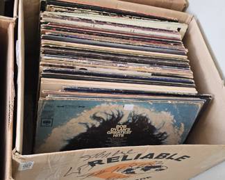 massive record collection good music led Zeppelin, and other classic rock, and some funk and Jazz etc etc 