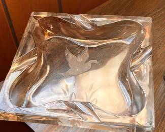 Crystal Ashtray