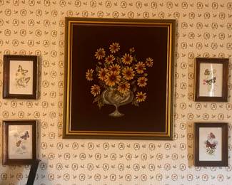 Framed wall art