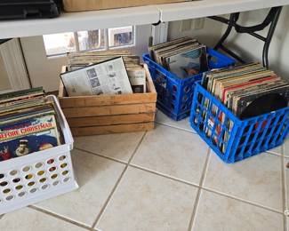 massive record collection good music led Zeppelin, and other classic rock, and some funk and Jazz etc etc 
