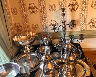 Silver Plated Dining Set