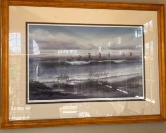 Framed Beach Wall Art