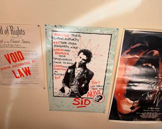Bill of Rights, Anarchy and Pink Floyd Poster