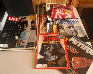 Life, Time, US News, Future Magazines vintage