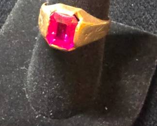 10k gold vintage ring 