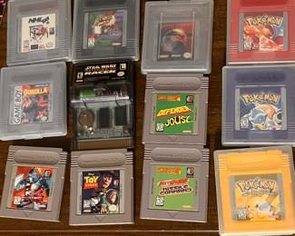 Vintage Nintendo Gameboy Games