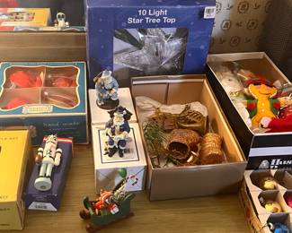 Christmas ornaments and accessories