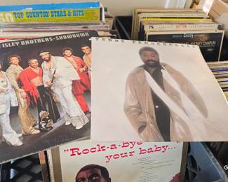 massive record collection good music led Zeppelin, and other classic rock, and some funk and Jazz etc etc 