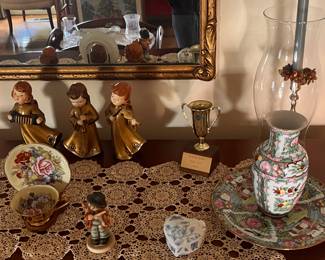 Assorted Glassware and Figures